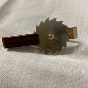 Anson Saw Blade Tie Clasp